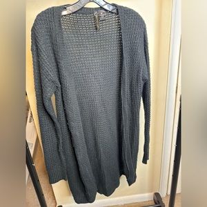 Women Black Cardigan Sweater